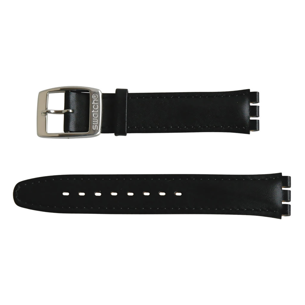 Swatch Ersatzband BLACK LEATHER XL - Irony Big AYGS006XL