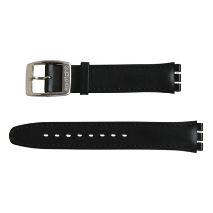 Swatch Ersatzband BLACK LEATHER XL - Irony Big AYGS006XL