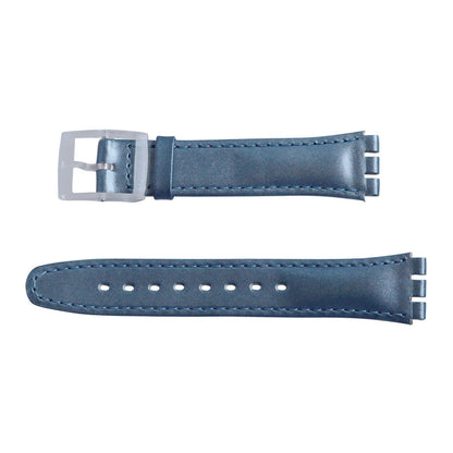 Swatch Ersatzband BLUE LACQUER AGK713