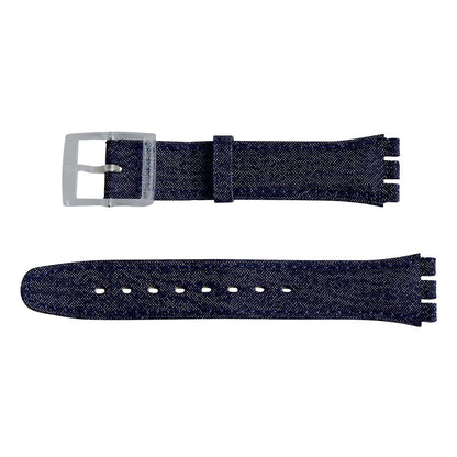 Swatch Ersatzband BLEU TRAVAIL AGK735