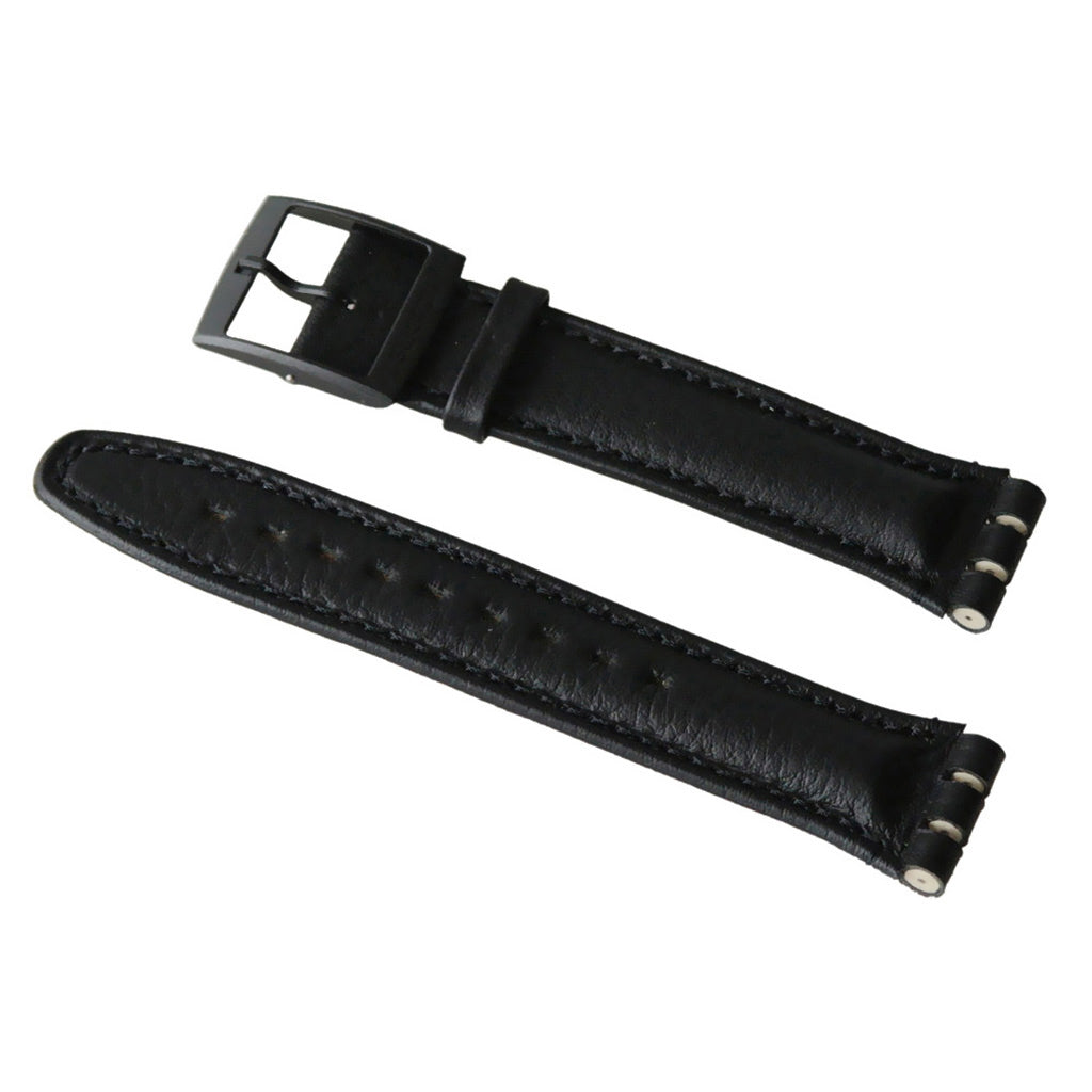 Swatch Ersatzband BLACK LEATHER XL ASBXL005