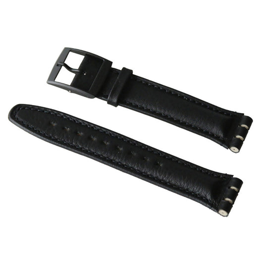 Swatch Ersatzband BLACK LEATHER XL ASBXL005