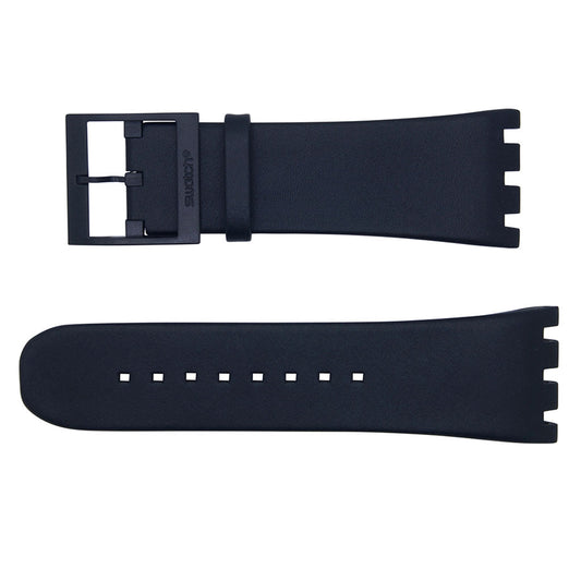 Swatch Ersatzband Funny Devil Leather Black ASUAB400D