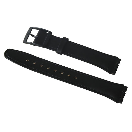 Swatch Ersatzband Black Leather XL AG0004XL