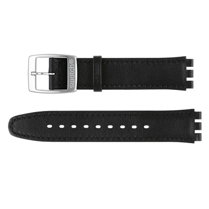 Swatch Ersatzband Irony Big Black Leather AYGS002