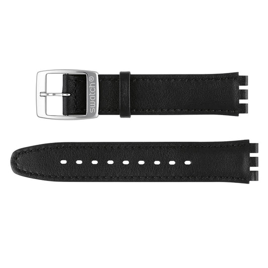 Swatch Ersatzband Irony Big Black Leather AYGS002