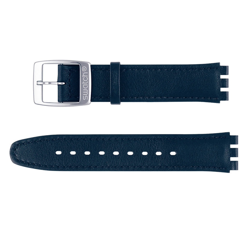Swatch Ersatzband Irony Big Blue Leather AYG003