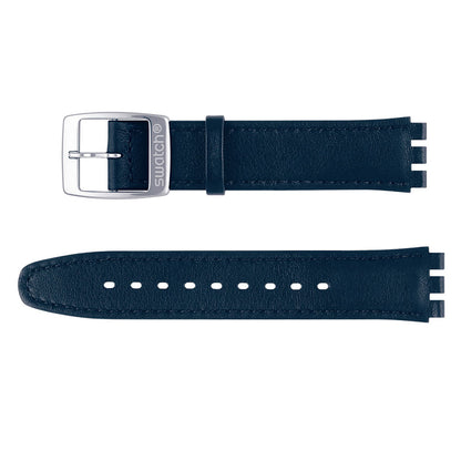 Swatch Ersatzband Irony Big Blue Leather AYG003
