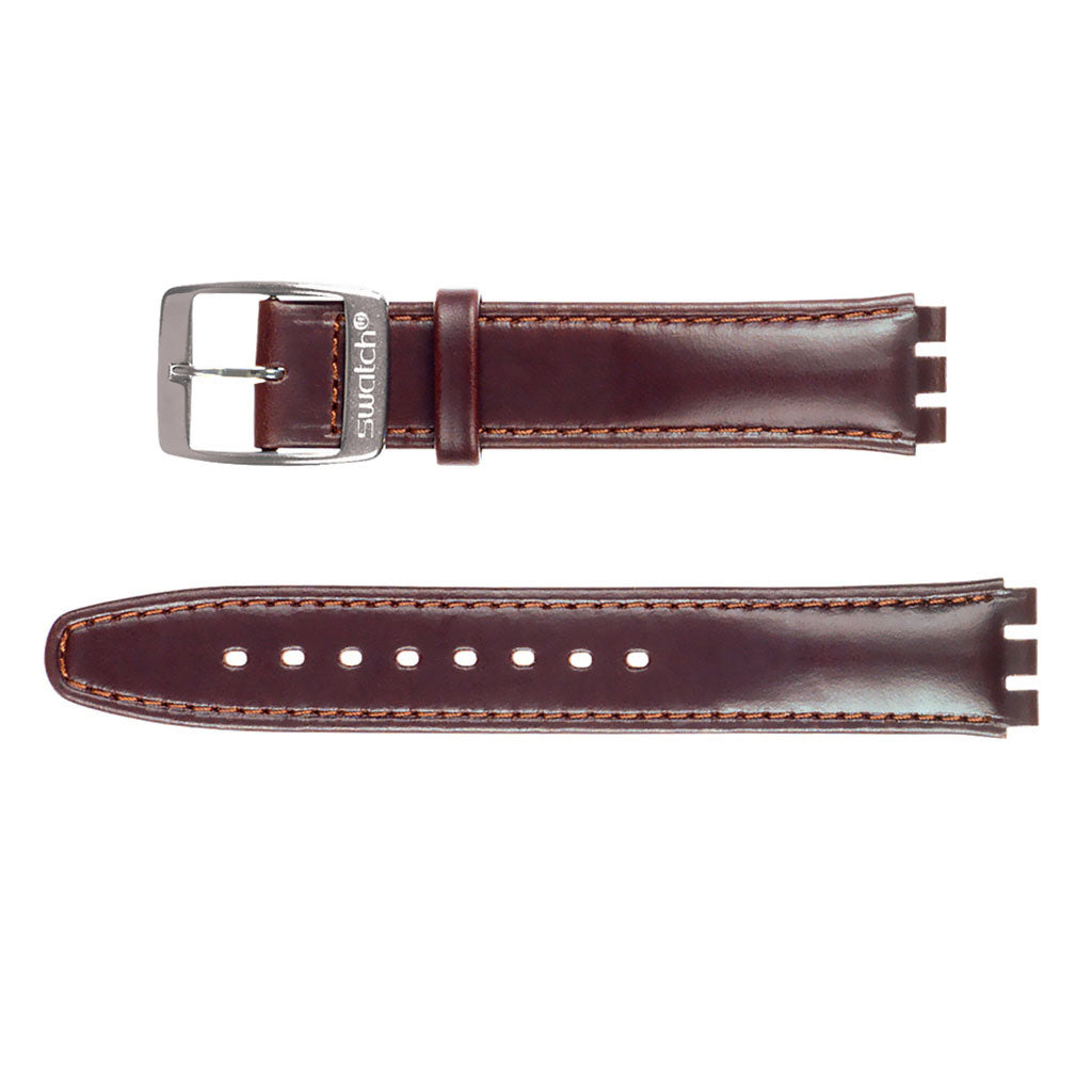 Swatch Ersatzband Irony Big Leather Brown Too XL AYGS005xl