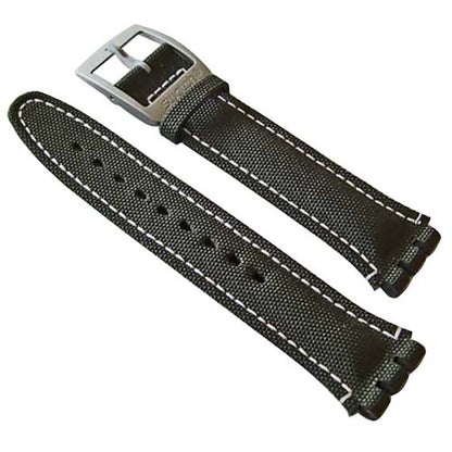 Original Ersatzband der Swatch Diaphane Chrono JUNGLE WIND ASVCK4017