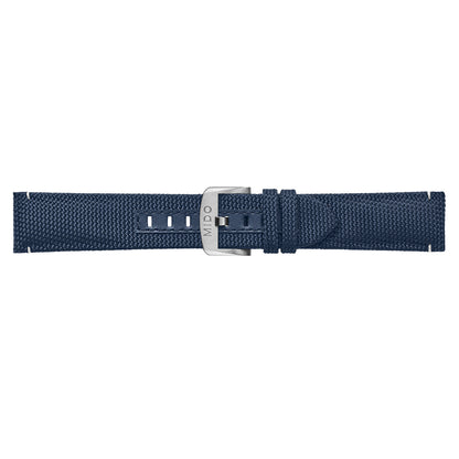 Mido Armband Ocean Star GMT Leather Blue M604017348