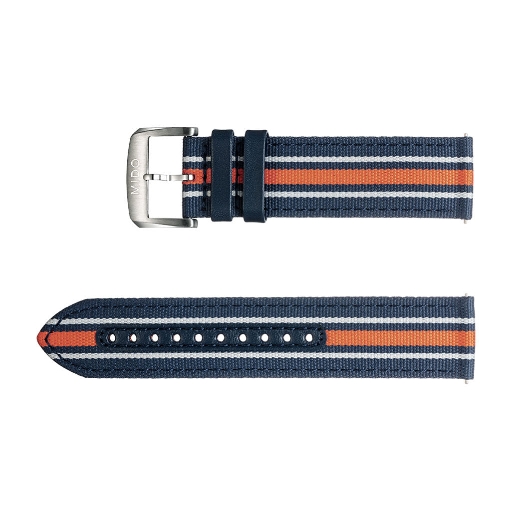 Ocean Star 200 Textile Blue/Orange (Ersatzband)
