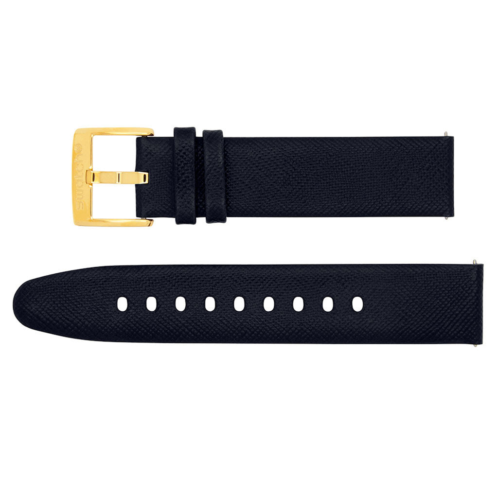Swatch Ersatzband Musical Leather Black AYCG419IPZ