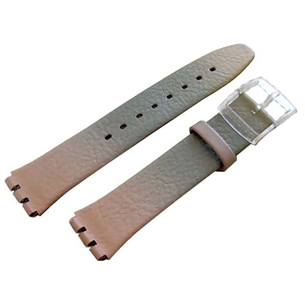Swatch LederErsatzband Powder Effect ASFK235