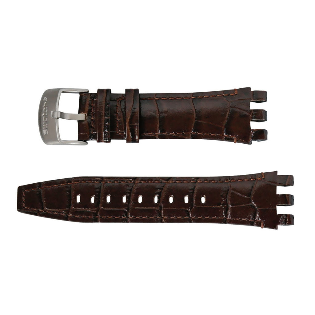 Swatch Ersatzband Right Track Brown ASVGK408
