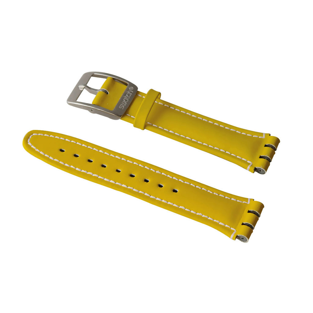 Swatch Ersatzband SECRET AGENT GELB AYCS406
