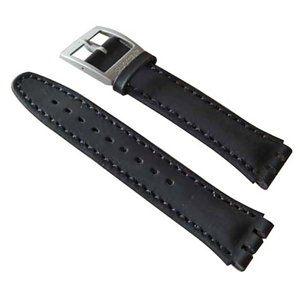 Original Ersatzband der Swatch Diaphane Chrono TRYNG TRANG (Leder) ASVCK4012