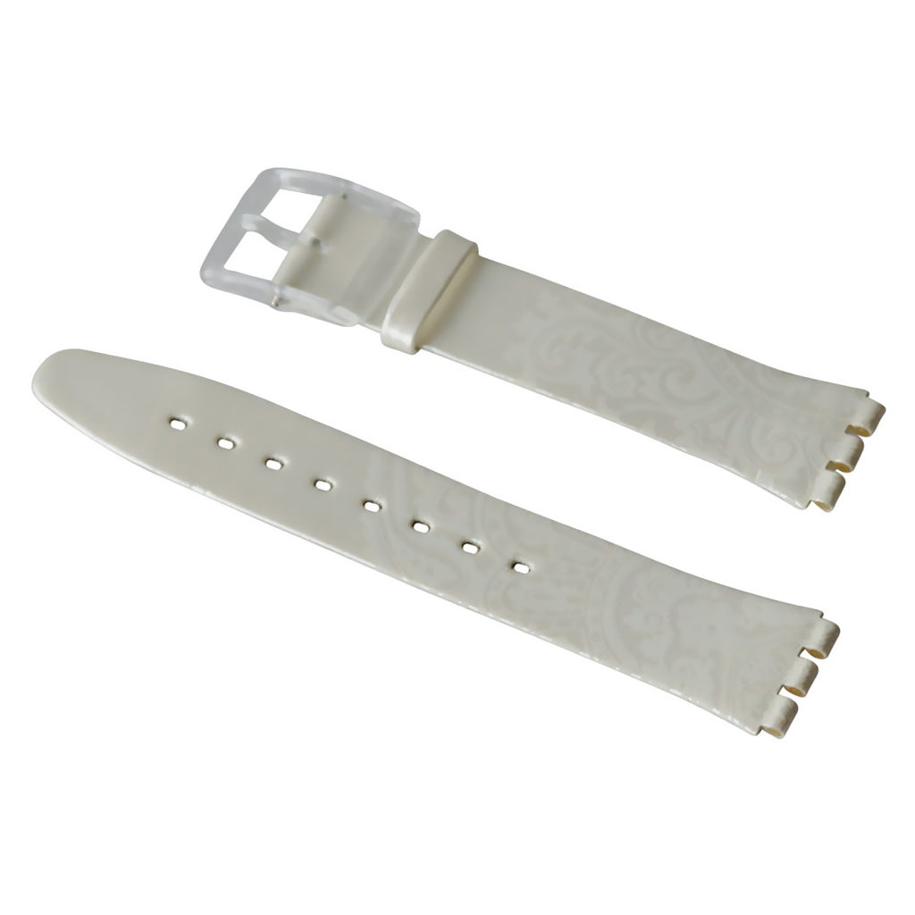 Swatch Ersatzband WHITE CAPE ASFK117