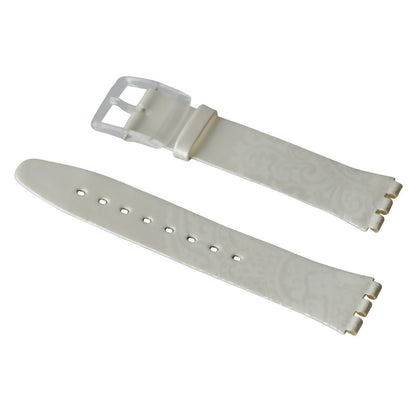 Swatch Ersatzband WHITE CAPE ASFK117