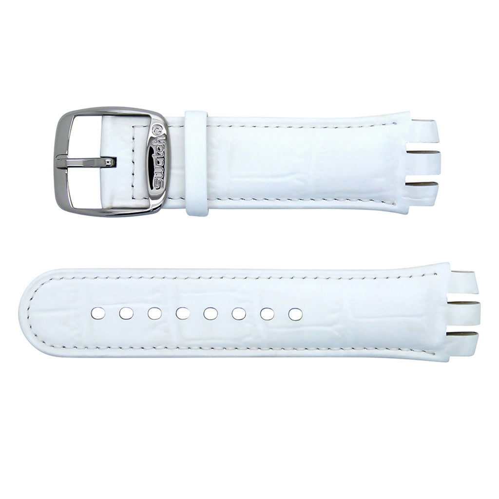 Swatch Ersatzband White Folie AYNS103PU