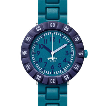 Flik Flak Kinderuhr Level Teal FCSP122