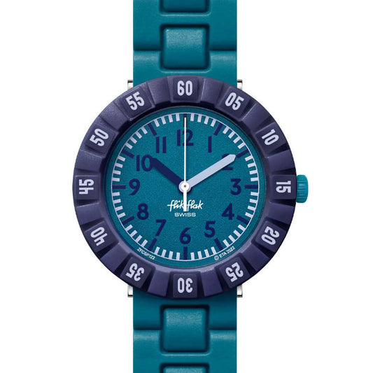 Flik Flak Kinderuhr Level Teal FCSP122