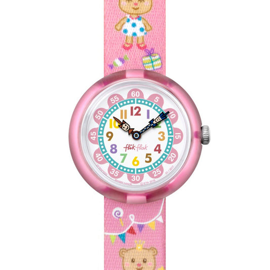 Flik Flak Kinderuhr Lovely Party FBNP083