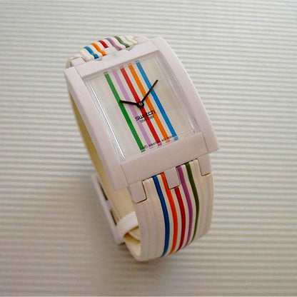 Swatch Turnover Lucky Stripes SUFW100