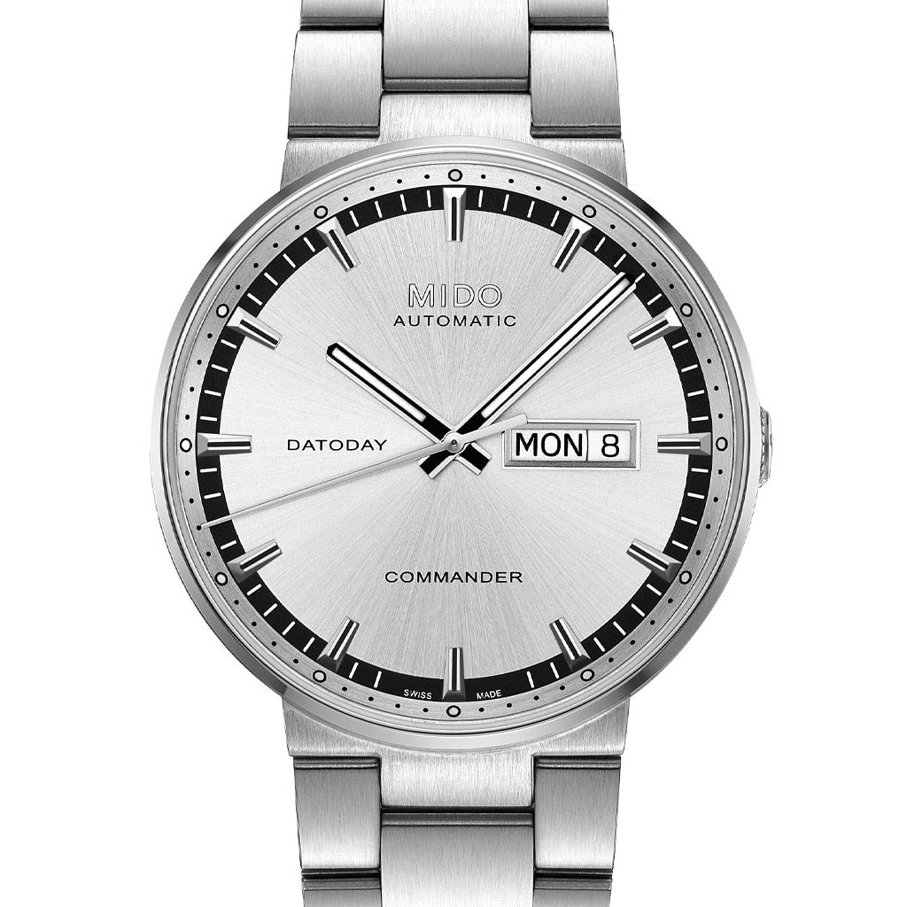 Mido Commander Silver M0144301103180