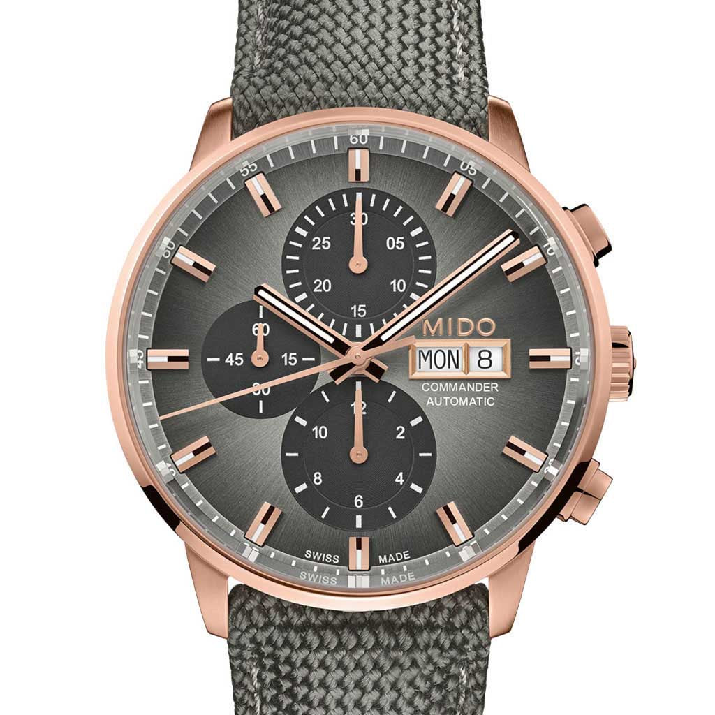 Mido Commander Chronograph Dark Blue M016.414.36.081.00
