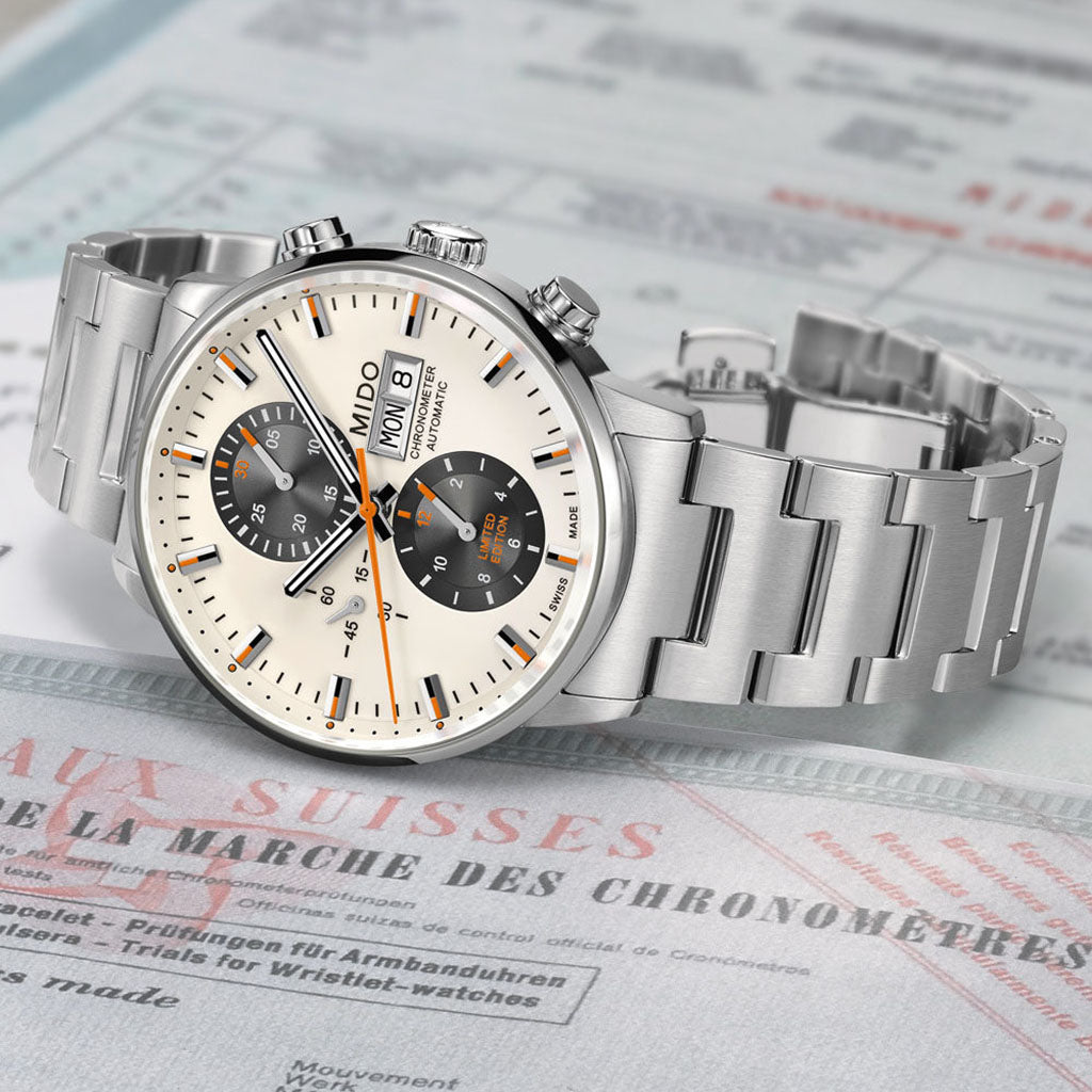 Commander II Chronograph 43 mm Ivory (Limited)