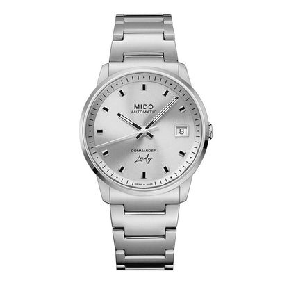Mido Commander Lady Silver M021.207.11.031.00