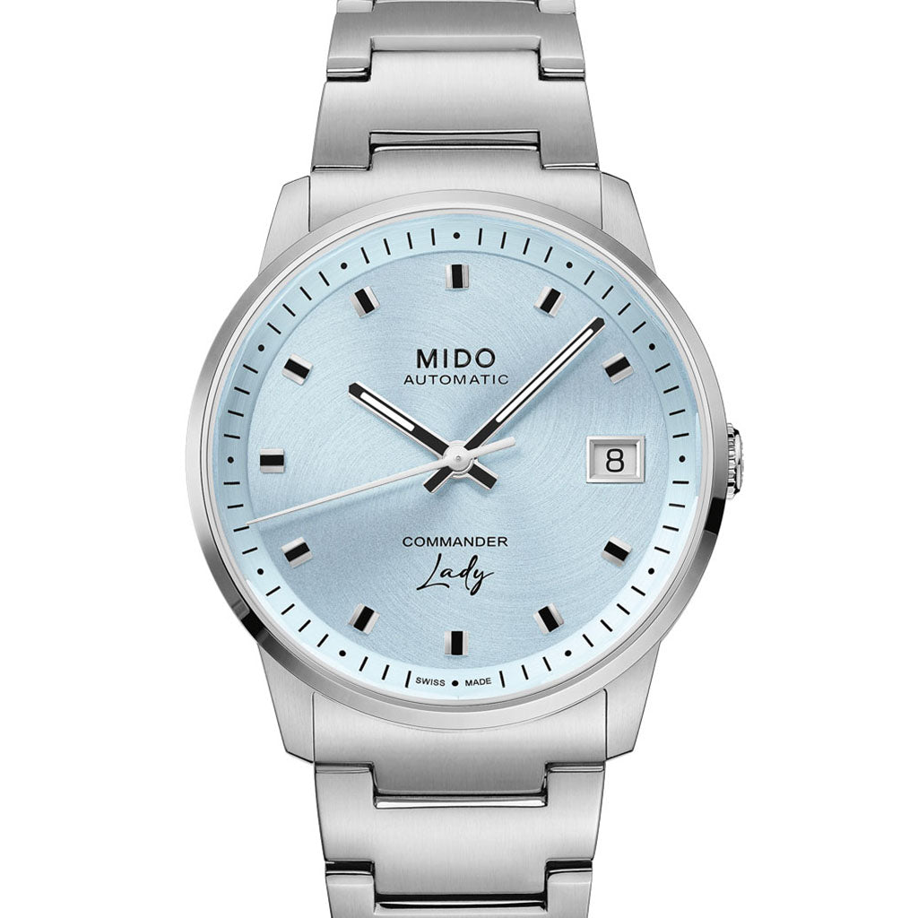 Mido Commander Lady Blue M021.207.11.041.00