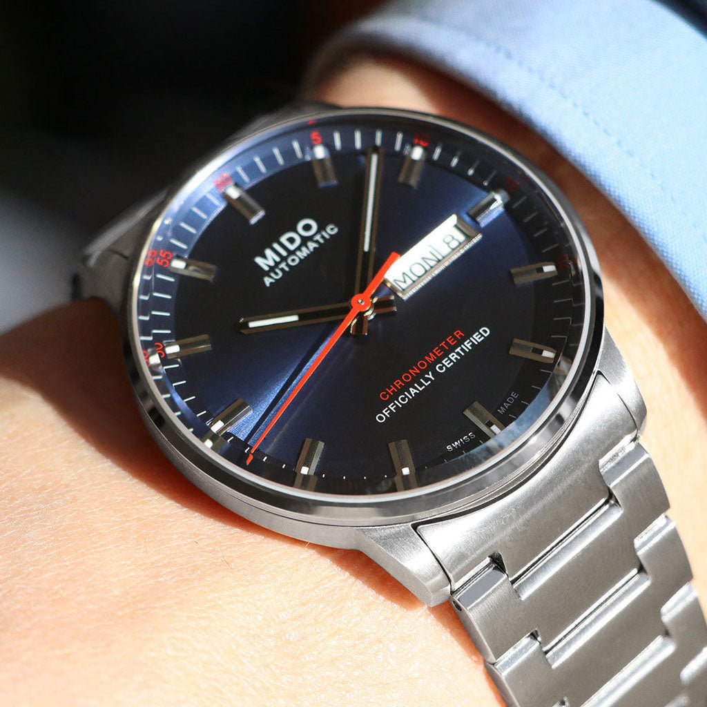 Commander II COSC Chronometer 40 mm Blue