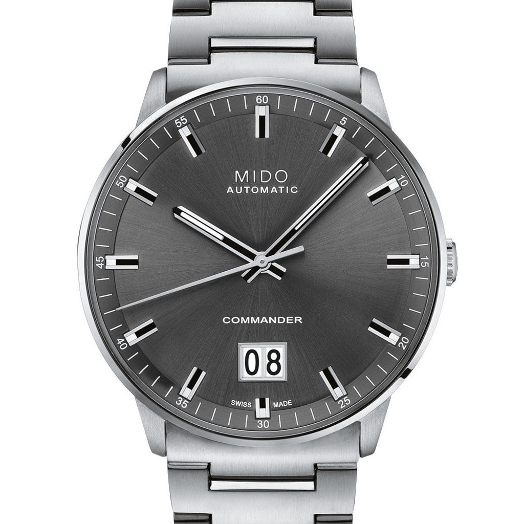 Commander II Big Date 42 mm Anthracite (Ausstellungsstück)