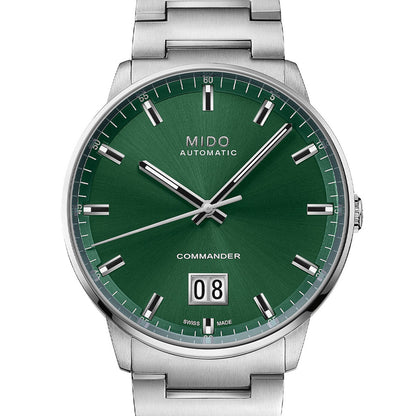 Mido Commander Big Date Green M021.626.11.091.00