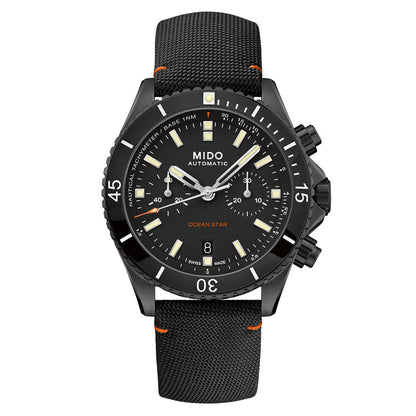 Ocean Star Chronograph 44 mm Black Rubber