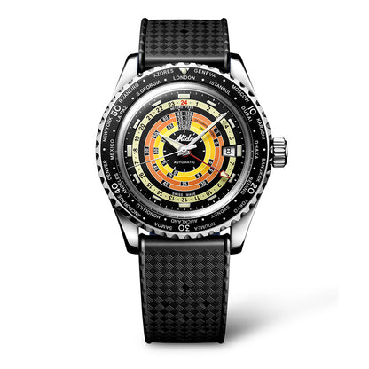 Ocean Star Decompression Worldtimer 40,5 mm Orange Special Edition