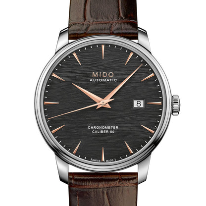 Mido Baroncelli Chronometer Silizium Black M027.408.16.061.00