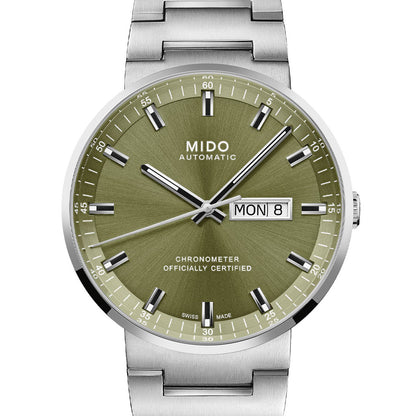 Mido Commander Icône Chronometer Green M031.631.11.091.00
