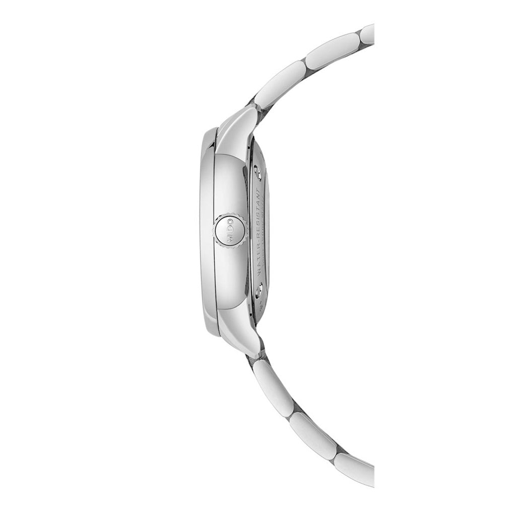 Baroncelli II Signature 30 mm Diamonds Silver