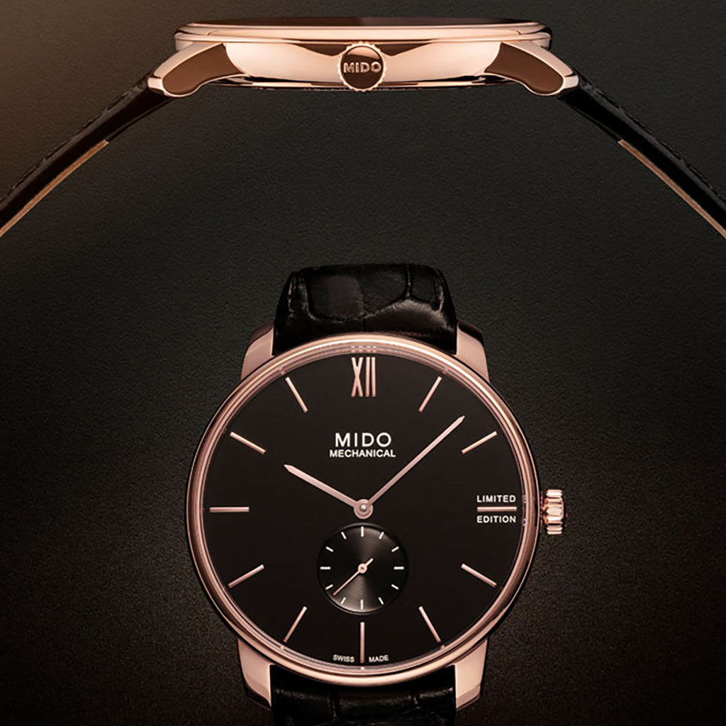 Baroncelli Mechanisch Handaufzug 39 mm Limited Edition Black