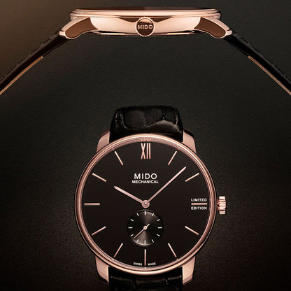 Baroncelli Mechanisch Handaufzug 39 mm Limited Edition Black