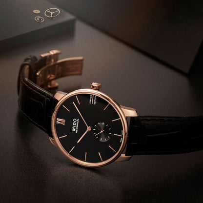 Baroncelli Mechanisch Handaufzug 39 mm Limited Edition Black