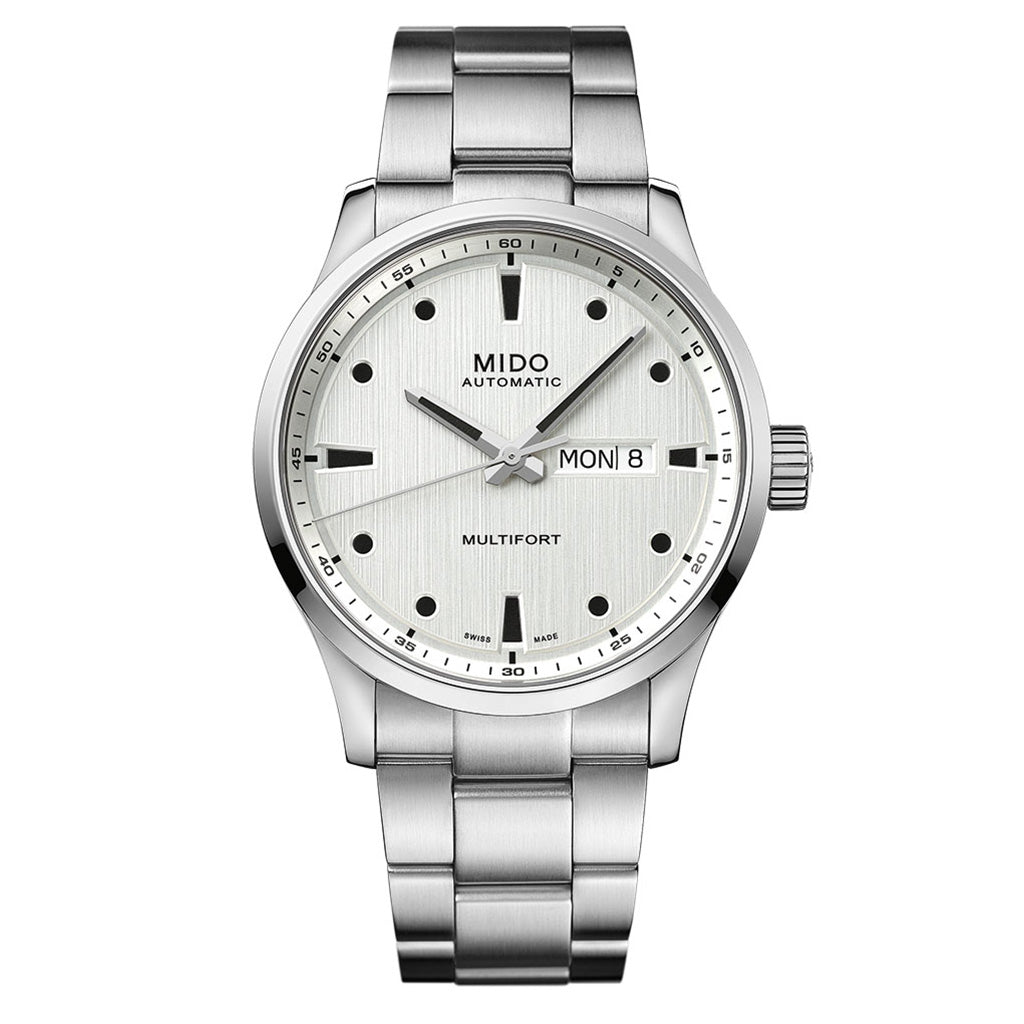 Multifort M Automatic Gent 42 mm Silver