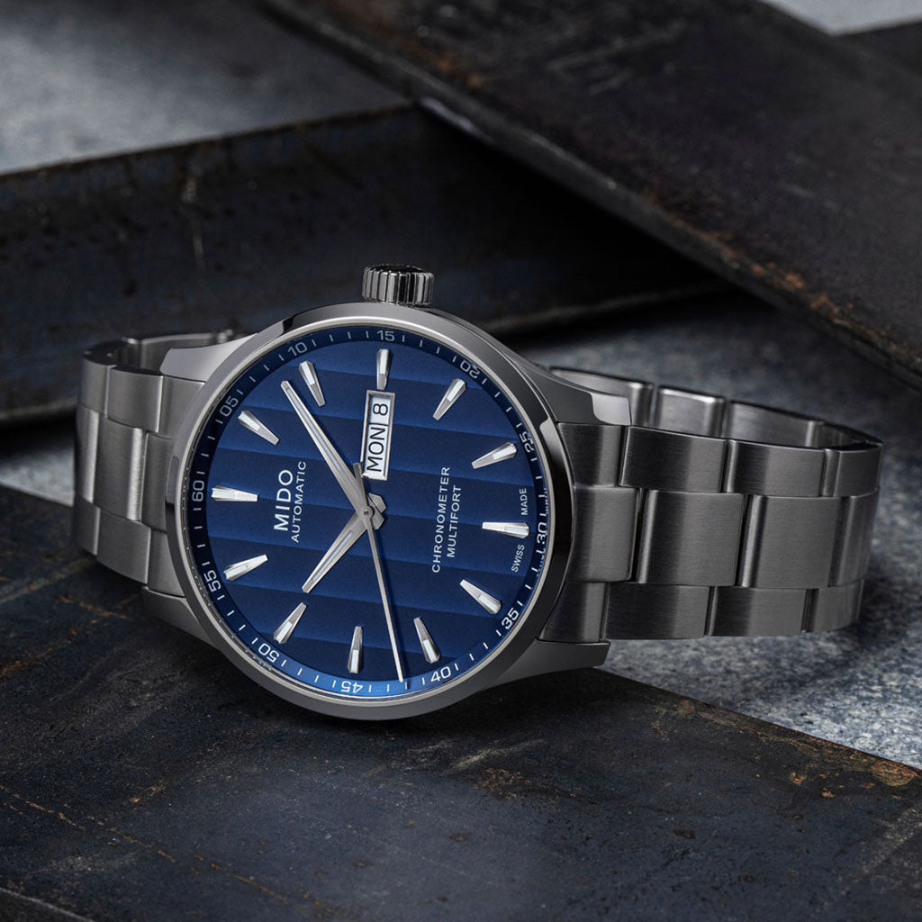 Multifort Chronometer 1 Blue 42 mm (Ausstellungsstück)