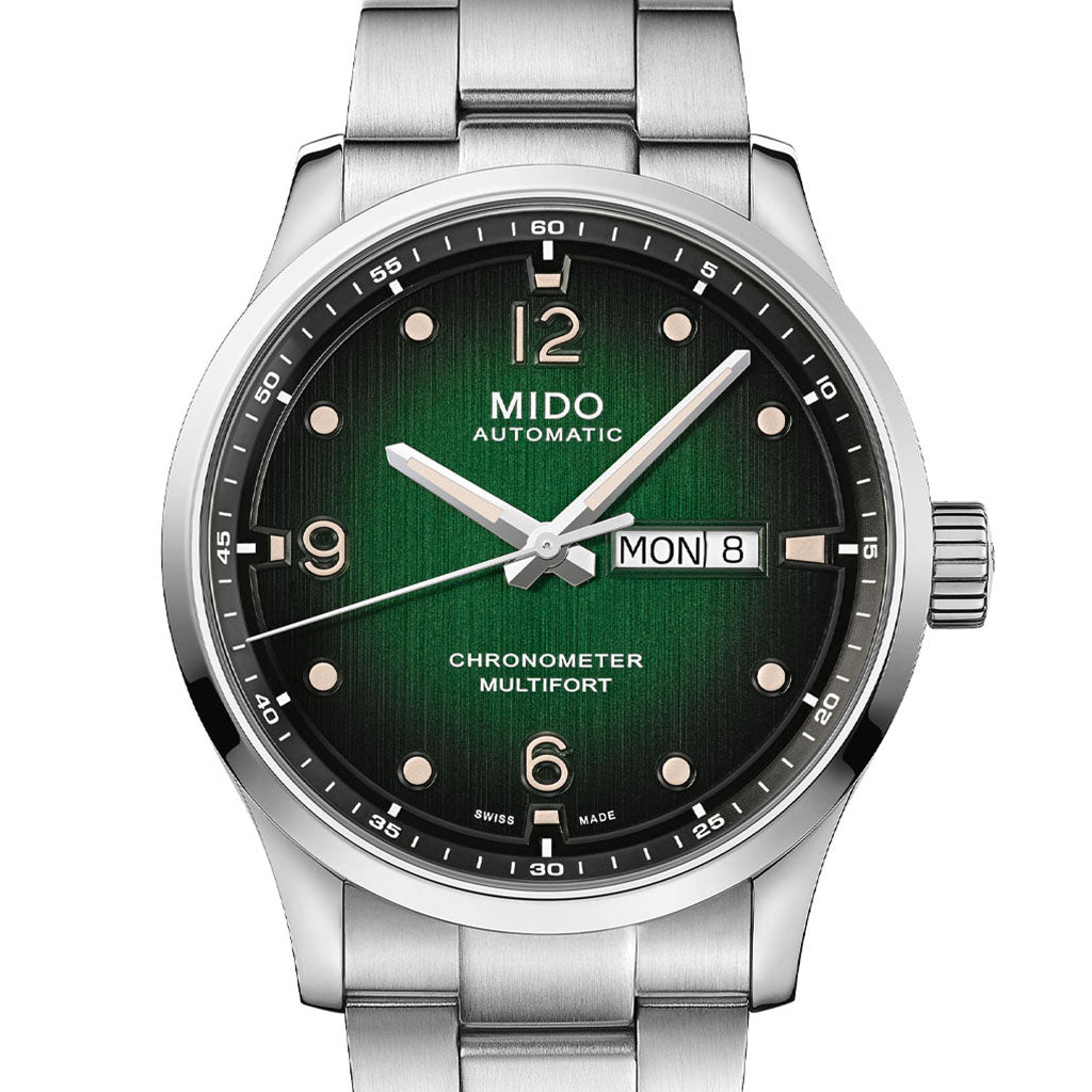 Mido Multifort III M Chronometer Green M038.431.11.097.00