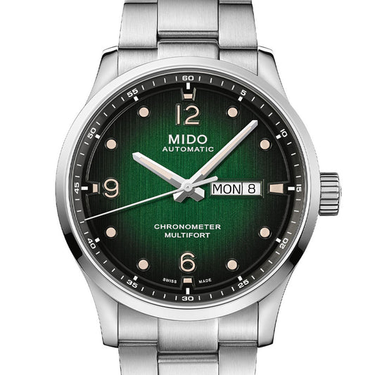Mido Multifort III M Chronometer Green M038.431.11.097.00