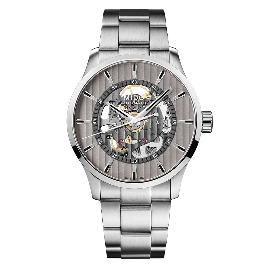 Multifort Skeleton Vertigo 42 mm Silver
