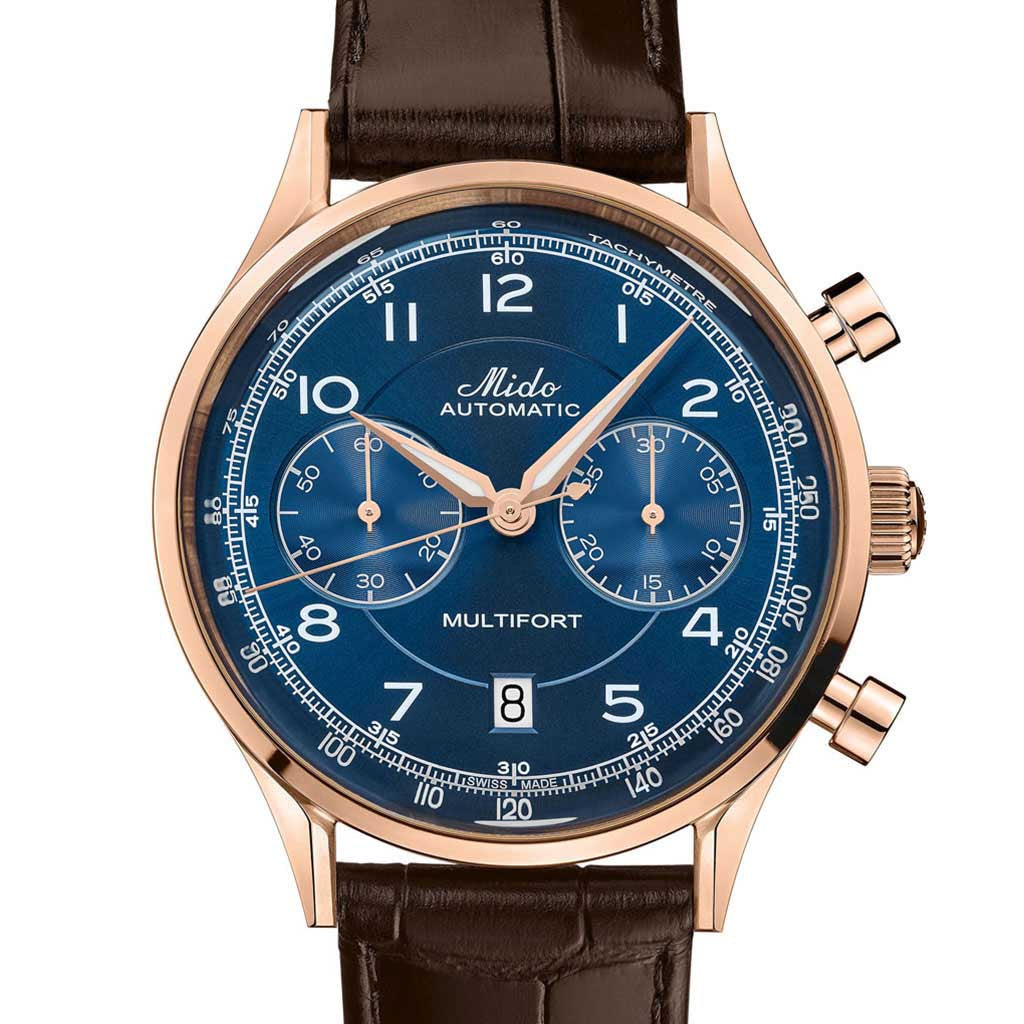 Mido Multifort Patrimony Chrono Blue M040.427.36.042.00